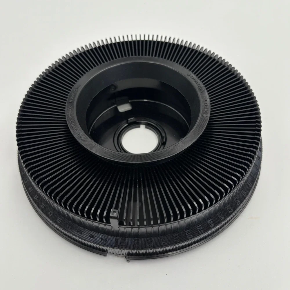 Kodak Carousel 140 Slide Tray Unisex 140 Capacity Black Good Vintage Projector